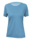 Anetik Women's Breeze Tech T-Shirt ANE-WSBRZS0 BAHAMA HEATHERED Primary