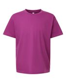 American Apparel Youth Fine Jersey Tee 2001 SUPER PINK Primary