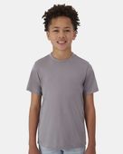 Hanes Cool Dri Youth Cotton Touch T-Shirt HAN-484Y GRAPHITE Primary