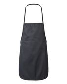 Liberty Bags Midweight Cotton Twill Butcher Apron 5510LB BLACK Primary