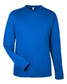 Core365 Unisex Capital Long Sleeve Performance T-Shirt CE10L TRUE ROYAL Primary