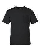 Harriton Unisex Charge Snag And Soil Protect T-Shirt M118 BLACK Primary