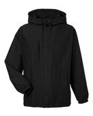 Harriton Unisex Flex Twill Hooded Jacket M73