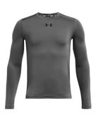 Under Armour Hockey Grippy Boys' Fitted Long Sleeve Shirt 1387511 025 - CASTLEROCK/BLACK Primary