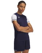 Under Armour Challenger Women's Jersey 1390106 410 - MIDNIGHT NAVY/WHITE Primary