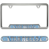 Fan Mats Unc Chapel Hill Embossed License Plate Frame 185-F122 North Carolina Tar Heels