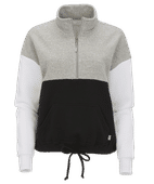 Boxercraft Fleece Colorblock Qtr Zip Jacket BW5206