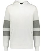 Holloway Youth Jackson Way Hoodie 229676 WHITE/CHARCOAL HEATHER Primary