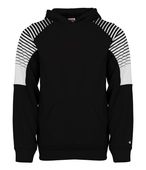 Badger Youth Lineup Hoodie 240500 BLACK/BLACK LINEUP (BA) Primary