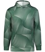 Badger Youth Warp Fleece Hoodie 241300 FOREST WARP (BA) Primary