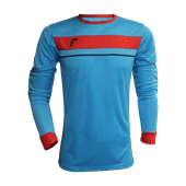Reusch Match Long Sleeve Padded Goalkeeper Jersey 5211700 AQUA/RED Primary