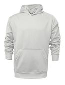 Baw Youth Heather Pullover Hooded Sweatshirts WHITE Primary