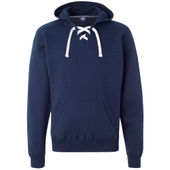 J America Adult Sport Lace Hoodie 8830 TRUE NAVY Primary
