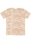 LAT Sportswear Youth Fine Jersey T-Shirts NATURAL CAMO Primary