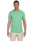 Gildan Softstyle Adult Pre-Shrunk T-Shirts MINT GREEN Primary