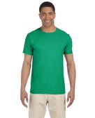 Gildan Softstyle Adult Pre-Shrunk T-Shirts KELLY GREEN Primary