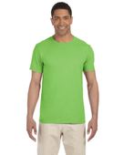 Gildan Softstyle Adult Pre-Shrunk T-Shirts LIME Primary