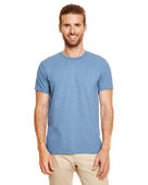 Gildan Softstyle Adult Pre-Shrunk T-Shirts HEATHER INDIGO Primary