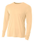 A4 Cooling Performance Adult Long Sleeve Crew MELON Primary