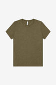 Bella+Canvas Women's Relaxed Jersey SS Tee HEATHER OLIVE Primary