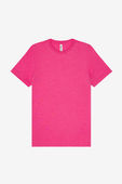 Bella+Canvas Women's Relaxed Jersey SS Tee CHARITY PINK TRIBLEND Primary