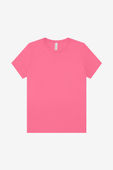 Bella+Canvas Women's Relaxed Jersey SS Tee CHARITY PINK Primary