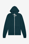 Bella+Canvas Poly-Cotton Fleece Full-Zip Hoodie ATLANTIC Primary