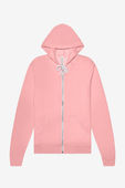 Bella+Canvas Poly-Cotton Fleece Full-Zip Hoodie PINK Primary