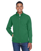 Team 365 Mens Leader Soft Shell Jacket SPORT DARK GREEN Pocket