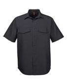 Harriton Mens Key West Performance Staff Shirt BLACK Pocket