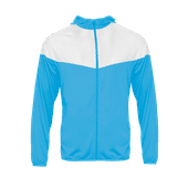 Badger Adult Youth Sprint Outer Core Jacket COLUMBIA BLUE / WHITE Pocket