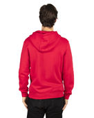 Threadfast Unisex Ultimate Full-Zip Hooded Jacket RED Back