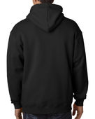 Bayside Adult 80/20 Full Zip Jacket BA900 BLACK Back