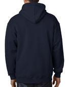 Bayside Adult 80/20 Full Zip Jacket BA900 NAVY Back