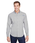Columbia Men's Tamiami II Long-Sleeve Shirt 7253 COOL GREY Pocket