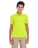 Core 365 Youth Origin Performance Pique Polo 88181Y SAFETY YELLOW Pocket