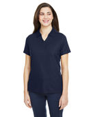 Core 365 Ladies' Fusion ChromaSoft Pique Polo CE112W CLASSIC NAVY Pocket