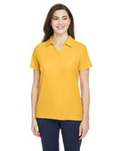 Core 365 Ladies' Fusion ChromaSoft Pique Polo CE112W CAMPUS GOLD Pocket