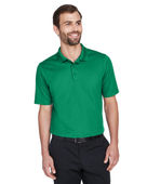 Devon & Jones CrownLux Performance Men's Plaited Polo DG20 KELLY GREEN Pocket