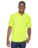 Harriton Adult Tactical Performance Polo M211 SAFETY YELLOW Pocket