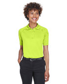 Harriton Ladies' Advantage Snag Protection Plus Tactical Polo M211W SAFETY YELLOW Pocket