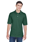 Harriton Men's 5.6 oz. Easy Blend Polo M265 HUNTER Pocket