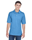 Harriton Men's 5.6 oz. Easy Blend Polo M265 NAUTICAL BLUE Pocket