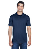 Harriton Men's 4 oz. Polytech Polo M315 NAVY Pocket