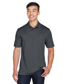Harriton Men's Advantage Snag Protection Plus IL Snap Placket Polo M345 DARK CHARCOAL Pocket