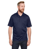 Harriton Men's Advantage Snag Protection Plus IL Pocket Polo M348P DARK NAVY Pocket