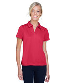 Harriton Ladies' Double Mesh Polo M353W RED Pocket