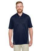 Harriton Men's Flash Snag Protection Plus IL Colorblock Polo M386 DK NAVY/ DK CHRC Pocket