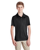 Team 365 Youth Zone Performance Polo TT51Y BLACK Pocket