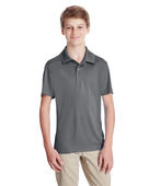 Team 365 Youth Zone Performance Polo TT51Y SPORT GRAPHITE Pocket